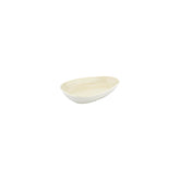 Island Velho 6.25" x 4" x h:1.25" Organic Beige Vitrified Platter (1 each)