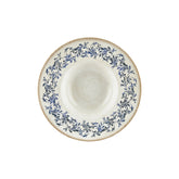 Kario dia.11" h:2.25" 16 oz. Round Blue Vitrified Deep Plate (Set of 6)