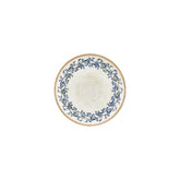 Kario dia.7.5" Round Blue Vitrified Plate (Set of 4)