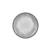 Luna dia.10.75" Round Gray Vitrified Plate (Set of 4)
