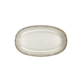 Misis 13.5" x 8" x h:1.5" Oval Brown Vitrified Platter (1 each)