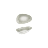 Natura Ocean 6.25" x 4" x h:1.25" Organic Blue Vitrified Platter (1 each)