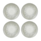 Natura Ocean dia.8.25" Round Blue Vitrified Plate (Set of 4)