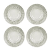 Natura Ocean dia.10.75" h:0" 17 oz. Round Blue Vitrified Deep Plate (Set of 2)