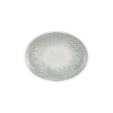 Natura Ocean 12.25" x 9.5" x h:1" Oval Blue Vitrified Platter (1 each)