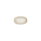 Natura 6" x 3.5" x h:0.75" Oval Brown Vitrified Platter (1 each)
