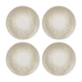 Natura dia.9.75" Round Brown Vitrified Plate (Set of 4)