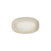 Natura 11.5" x 7" x h:1.25" Oval Brown Vitrified Platter (1 each)