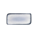 Occhio 13.75" x 6.25" x h:0" Rectangular Blue Vitrified Platter (1 each)
