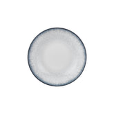Occhio dia.11" h:0" 57 oz. Round Blue Vitrified Deep Plate (Set of 6)