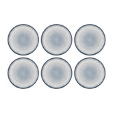 Occhio dia.11.75" Round Blue Vitrified Plate (Set of 6)