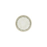 Oliva dia.7.5" Round Green Vitrified Plate (Set of 6)