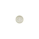Oliva dia.4.25" h:1" 3 oz. Round Green Vitrified Deep Plate (Set of 4)