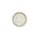 Oliva dia.8.25" Round Green Vitrified Plate (Set of 4)