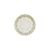 Oliva dia.9" Round Green Vitrified Plate (Set of 4)