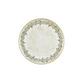 Oliva dia.11.75" Round Green Vitrified Plate (Set of 6)