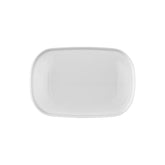 Helix White 13.5" x 9" x h:0.75" Oval Warm White Vitrified Platter (1 each)