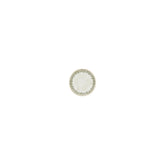 Oliva dia.3.5" h:1" Round Green Vitrified Deep Plate (Set of 4)