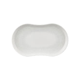 Illusion 15" x 7.75" x h:0" Rectangular Blue Vitrified Platter (1 each)