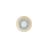 Smooth Reaction dia.5.75" h:1.25" 9 oz. Round Yellow Vitrified Deep Plate (Set of 4)