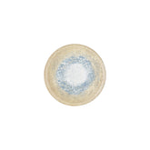 Smooth Reaction dia.8.75" Round Yellow Vitrified Plate (Set of 4)