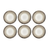 Spazio dia.11.75" Round Decorated Vitrified Plate (Set of 6)