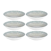 Vista dia.9" h:1.75" 34 oz. Round Blue Vitrified Deep Plate (Set of 6)