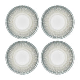 Vista dia.10.75" Round Green Vitrified Plate (Set of 4)