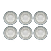 Vista dia.9.75" h:2.25" 14 oz. Round Green Vitrified Deep Plate (Set of 6)