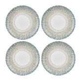 Vista dia.10.75" Round Green Vitrified Plate (Set of 4)