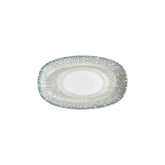 Vista 11.5" x 7" x h:1.25" Oval Green Vitrified Platter (1 each)