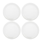 Gourmet dia.7.5" Round Warm White Vitrified Plate (Set of 4)