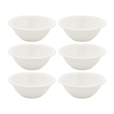Gourmet dia.7.75" h:2.75" 30 oz. Round Warm White Vitrified Bowl (Set of 6)