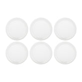 Gourmet dia.10.75" Round Warm White Vitrified Plate (Set of 6)