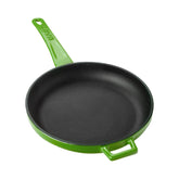 Turgla Cast Iron dia.7.75" h:1" Round Green Cast Iron Pan (1 each)