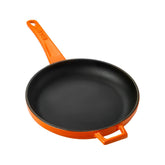 Turgla Cast Iron dia.7.75" h:1" Round Orange Cast Iron Pan (1 each)