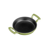Turgla Cast Iron dia.6.75" h:1" Round Green Cast Iron Pan (1 each)