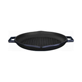Turgla Cast Iron dia.11.75" h:2" 3 qt. Round Black Cast Iron Pan (1 each)