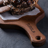 Turgla Wood 22" x 7" Rectangular Brown Wood Serving (1 each)