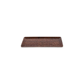 Turgla EcoGrain 12.75" x 7" Rectangular Brown Composite Plate (1 each)