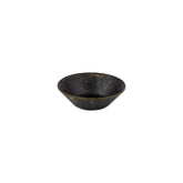 Turgla EcoGrain dia.6" h:2.25" 17 oz. Round Black Composite Bowl (Set of 4)