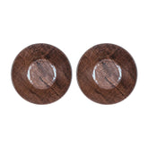 Turgla EcoGrain dia.7.5" h:2.25" 32 oz. Round Brown Composite Bowl (Set of 2)
