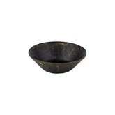 Turgla EcoGrain dia.10.5" h:3" 2.35 qt. Round Black Composite Bowl (1 each)