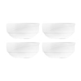 X-tanbul dia.2.25" h:1" 1 oz. Round White Porcelain Bowl (Set of 4)