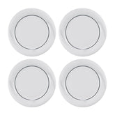 X-tanbul dia.9" Round Decorated Porcelain Plate (Set of 4)
