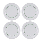 X-tanbul dia.9" Round Decorated Porcelain Plate (Set of 4)