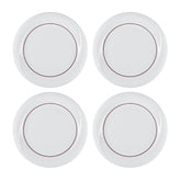 X-tanbul dia.9" Round Decorated Porcelain Plate (Set of 4)