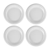 X-tanbul dia.11.5" Round White Porcelain Plate (Set of 4)