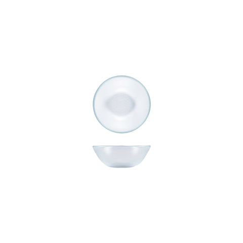 Glass Dinnerware dia.5.5" h:2" 14 oz. Round Clear Glass Bowl (Set of 2)