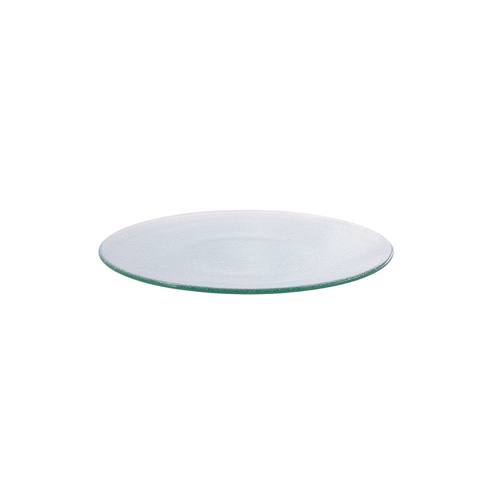 Glass Dinnerware dia.6" Round Clear Glass Plate (Set of 4)